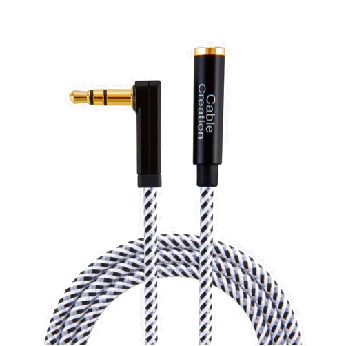CableCreation 3.5mm Audio Extension Cable 3FT/0.9M, Stereo Jack Headphone Extension Cable, 3.5mm Male to Female Aux Extension Cable for Phones, Headphones, Speakers, Tablets, PCs, MP3 Players and More