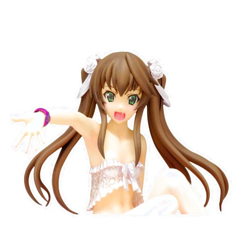 Imdtefq Anime Characters Decoration Huang lingyin Figure Anime Girl PVC Statue Model Figure Toys Statue Collection Gift Ornaments
