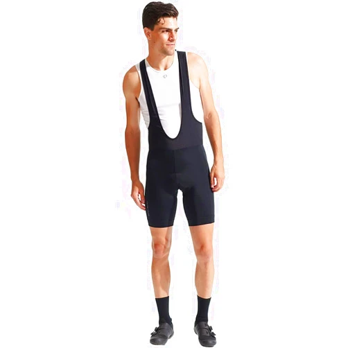 PEARL IZUMI Padded Bike Shorts for Men, Quest Cycling Bibs Mens, Comfort-Fit Men's Cycling Gear, Black