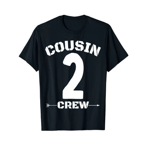 Number 1-20 Cousin Football Team Squad Matching Number 2 Cousin Crew Reunion Matching Family Group Party T-Shirt