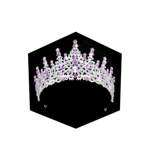 Kamirola Crystal Crowns and Tiaras Headband for Girl or Women Birthday Party Wedding Prom Bridal Halloween Christmas （TR19）