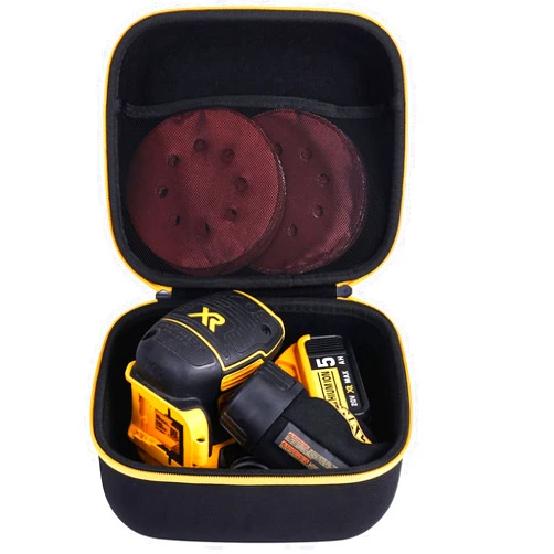 khanka Hard Travel Case Compatible with DEWALT 20V MAX Orbital Sander (DCW210B), Case Only