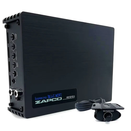 Zapco Harmony Blue HB-501D-II Monoblock 500W Class D Amplifier