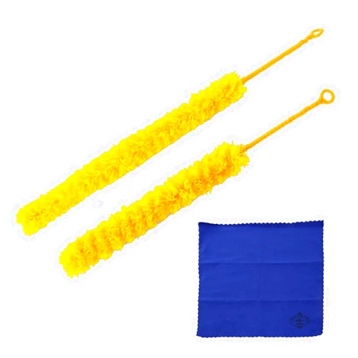 ROCHIX 1890 2Pcs Flutes Cleaning Brush,Flute Cleaning Brush Flute Cleaning Swab Brush Compatible with Woodwind Flute Parts