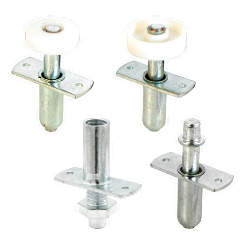 Prime-Line N 7535 Bi-Fold Door Hardware Repair Kit, Includes 2 Roller Guides, 1 Top Pivot, and 1 Bottom Pivot, For Use on Doors 1 to 1-3/8 Inch Thick, Set of 1