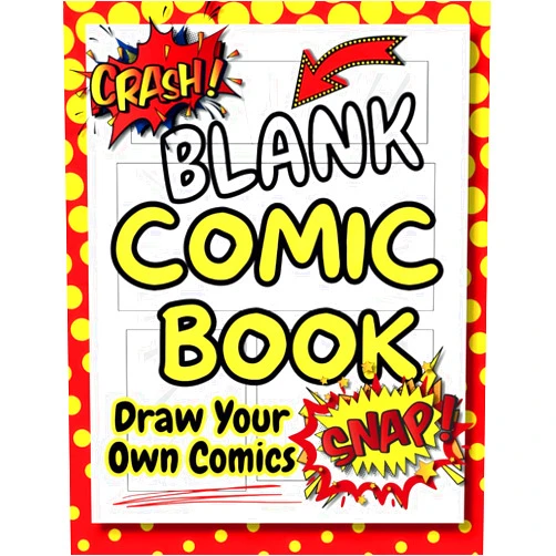 Marilyn Volan Publishing Blank Comic Book: Draw And Create Your Own Unique Adventures With A Big Variety Of Templates. Great For Kids, Teens, And Adults.