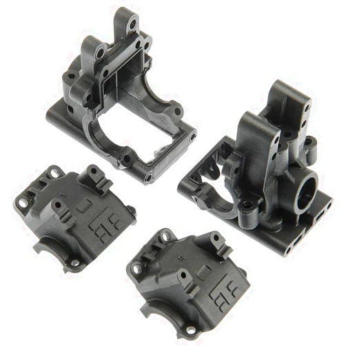 Tekno RC LLC Bulkhead Set Front and Rear Revised EB410 TKR6519B Elec Car/Truck Replacement Parts
