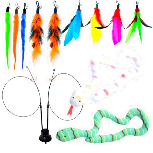 GADGETSOLOGY Cat toys Pack kitty toys for indoor cats kitten toys for indoor cats self play Snake catnip chew toy home alone cat toys cat toys for bored indoor cat interactive cat toys for bored indoor adult cats
