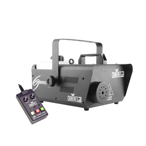 CHAUVET DJ Hurricane 1600 Compact High-Output Fog Machine w/Timer Remote & Automatic Shut-Off, BLACK