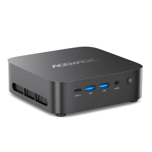 ACEMAGICIAN AMD Mini PC Ryzen 7430U, Mini Gaming PC 32GB DDR4 512GB SSD, Mini Computers Micro Desktop PC Support 4K Triple Display/WiFi6/BT5.2 for Gaming/Office/Home