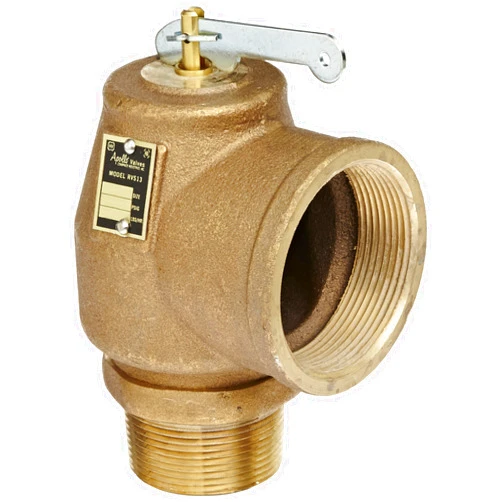 Apollo Valve 13-214 Series Bronze Safety Relief Valve, ASME Steam, 15 psi Set Pressure, 1-1/2