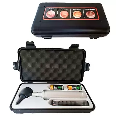 Doctor Mom Otoscope 5th Generation Dr Mom Professional Otoscope - 100% Forever Guarantee  - Full-Size with Our Largest Lens