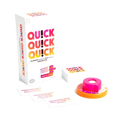 WHAT DO YOU MEME? Quick Quick Quick by Relatable, Unleash Your Inner Funny with The Ultimate Party Games for Friends and Thanksgiving Family Games, The Fastest Way to Have Fun, Ages 8 to 108