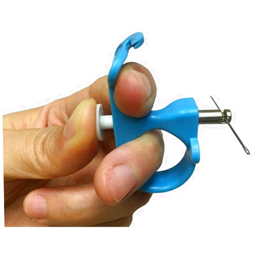 Hqhlhx Needle Puller, 3 in 4 Thread Cutter Sewing Thimble Shielded Protector Pin Needles Quilting Craft Accessories DIY Sewing Tools