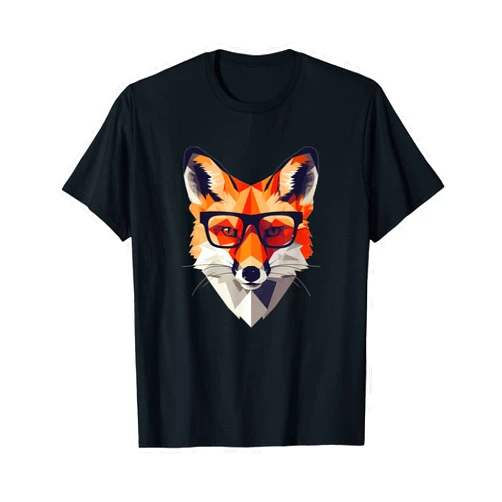 Fox glasses A stylish fox wearing spectacles T-Shirt