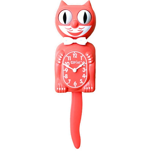 Kit Cat Klock Gentlemen (Living Coral)