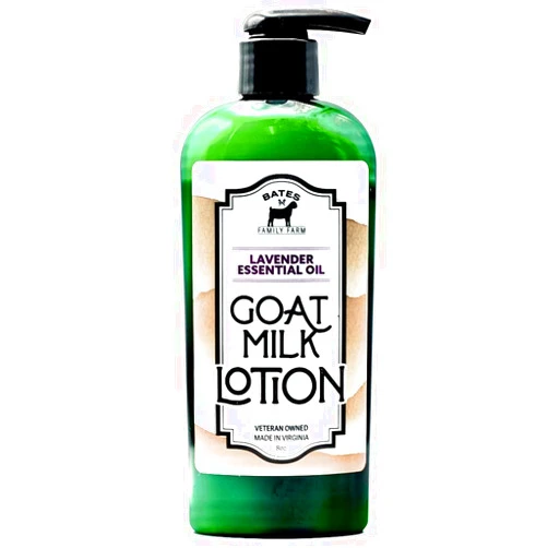 Bates Family Farm Goat Milk, Essential Oil, and Shea Butter Lotion 8 oz (Lavender)