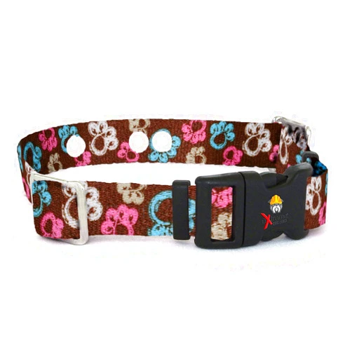 Extreme Dog Fence Brown Paws Large Replacement Dog Collar Strap Compatible with Invisible Fence Collars as Well as Many Other Brands of Electric Dog Fence Collars