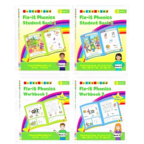 Lisa Holt Fix-it Phonics - Level 3 - Student Pack (2nd Edition)