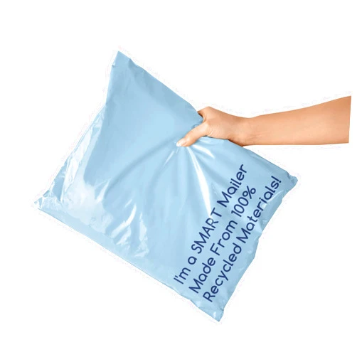 Smart Shipping Supply 100 Count, 10x13 inch 100% Recycled Poly Mailers Eco Friendly Packaging Envelopes Supplies Mailing Bags 2.5 Mil Thick - SMART Mailer