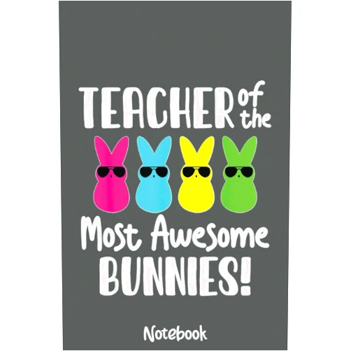 By MELVYN BURTON (Author) Happy Easter Day Teacher Women Easter Teacher Bunny Gifts Notebook: Journal or Planner for Teacher Gift, Great for Teacher Appreciation,Thank You,Retirement,Year End Gift