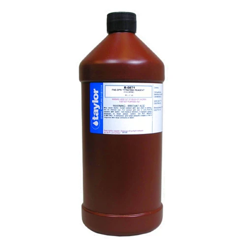 Taylor of London TAYLOR TECHNOLOGIES INC R-0871-F FAS-DPD TITRATING 32 OZ