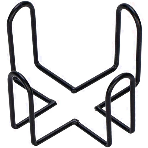 PurYupearl 1 Pc Black Iron Coaster Holder Metal Storage Rack Coasters Shelf for Both Round and Square Coasters, Bar Coasters Bar Tools (4.40 X 4.40 X 2.48inch)