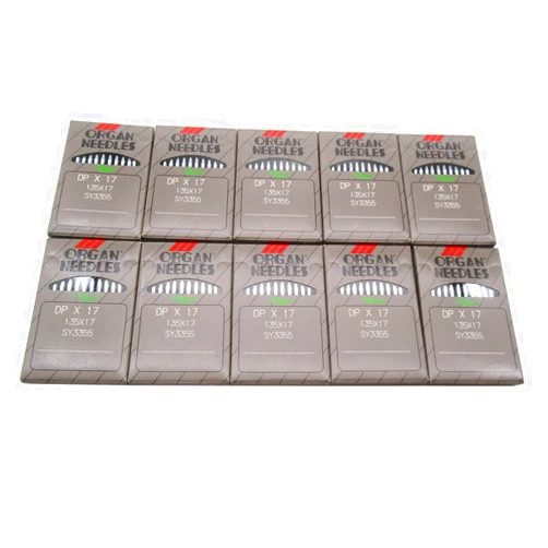 ckpsms Organ Needle - 100 PCS Organ Walking Foot Sewing Machine Needles #DPX17 135X17 SY3355 (DPX17 20/125)
