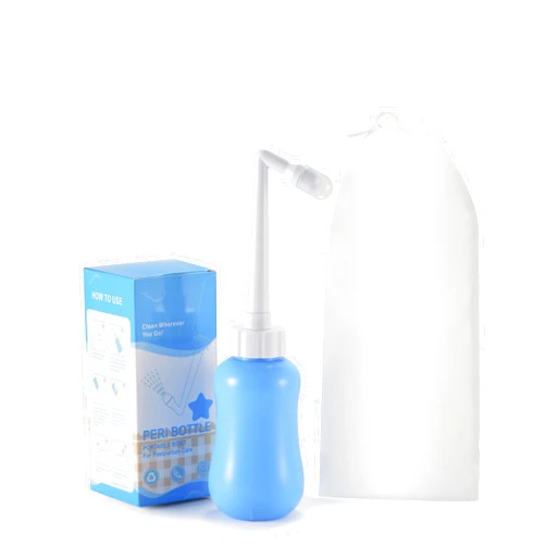 Generic Portable Peri Bottle for Postpartum Care,Perineal Cleansing Spray Bottle, Portable Bidet Perineal Cleansing and Recovery for New Mom,Travel Bidet for Personal Use On The Traveling(12.9oz)