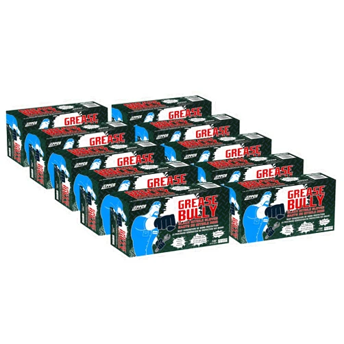 EPPCO Grease Bully 6-Mil Black Nitrile Gloves Disposable Powder Free, Latex Free Textured Superior Grip Glove for Mechanics