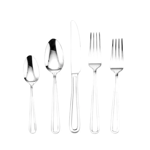 Mikasa 5149066 Kelby Stainless Steel Flatware, 20-Piece Set, Service for 4