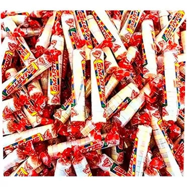 Sunny Island Smarties Candy Rolls, Party Hard Candy Bulk, 130 Rolls Count, 2 Pounds Bag Smarties Original
