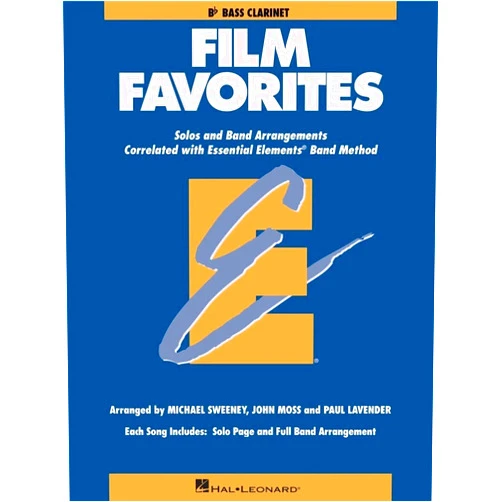 By Michael Sweeney (Arranger), John Moss (Arranger), Paul Lavender (Arranger) & 0 more Film Favorites: Bass Clarinet