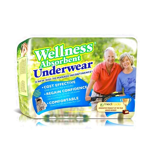 Wellness Absorbent Underwear w/NASA Technology (Pull-Ons)