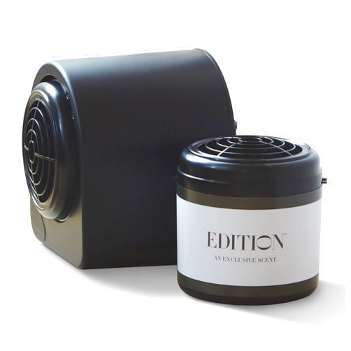 EDITION Fragrance Diffuser Set - Includes Scent Machine and Scent Cartridge - Notes of Black Tea, Sicilian Bergamot, and Cedarwood