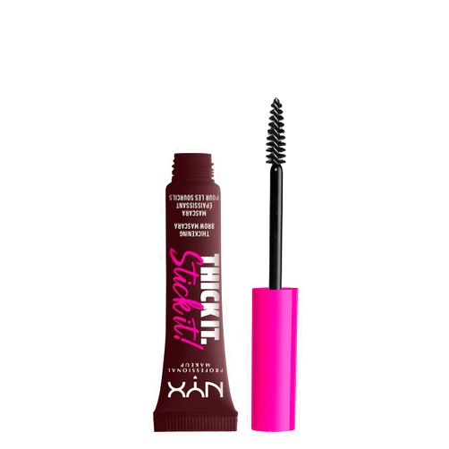 NYX PROFESSIONAL MAKEUP Thick It Stick It Thickening Brow Mascara, Eyebrow Gel - Espresso