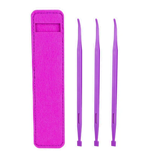 Mellbree Sewing Thang, Mellbree 3Pcs That Purple Thang Sewing Tools Use for Lifting and Pulling Threads On The Sewing Machine or Sewing Projects
