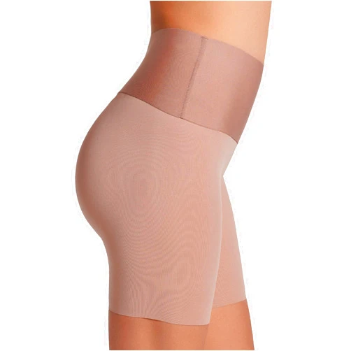 Leonisa Stay-in-Place Seamless Shorts for Women - High Waisted Shapewear Tummy Control