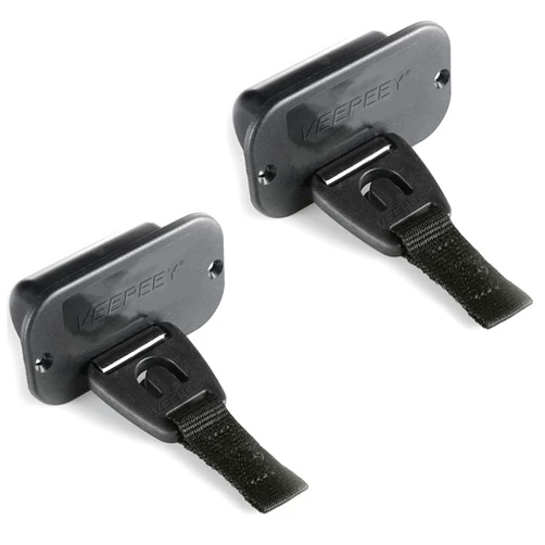 TAMIDN Rod Strap, Fishing Rods Hold Down Strap, Gunwale/Deck Mount Retractable Rod Tie-Down F14200, Self-Retracting Rod Strap