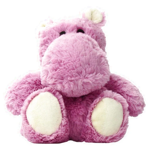 Warmies Hippo Warmies - Cozy Plush Heatable Lavender Scented Stuffed Animal
