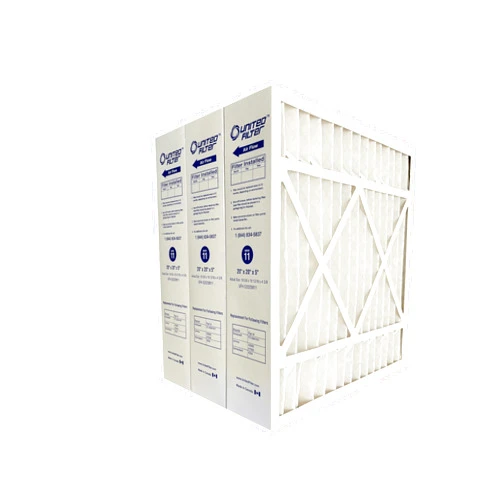 United Filter 20x20x5 Compatible with Honeywell (19-7/8 x 19-5/8 x 4-3/8) MERV 11 Pleated Furnce Filter – Efficient HVAC - Pack of 3