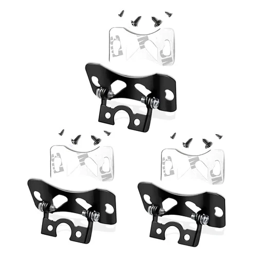ThtRht 3 Pack Car Rear Camera Holder Mounting Bracket Auto Dash Cam Rearview Camera Mount Stand Vehicle SUV Truck RV Backup DVR Back Reverse View Base 2in1 Windshield Window Mirror Sticker + Screws
