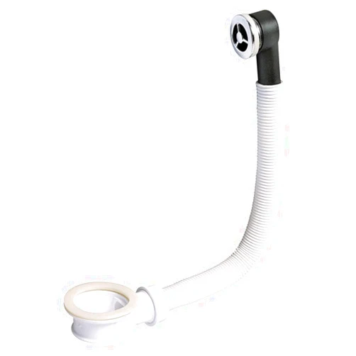 Wirquin 39007001 Flexible Overflow Divider for Washbasin, White