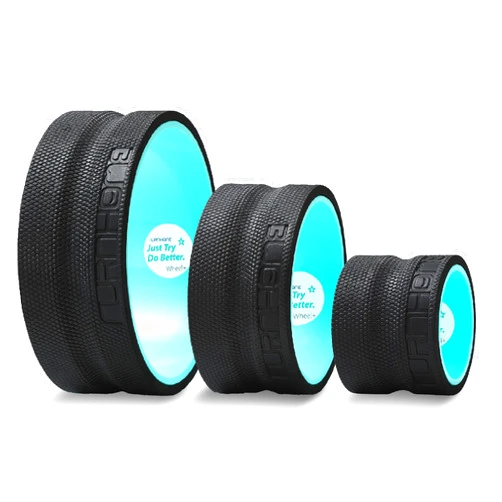Furnhome Back Roller - Back Wheel for Deep Tissue Massage,Yoga Wheel for Back Pain & Stretching- Comfy Deep Tissue Massage Roller (3-Pack)