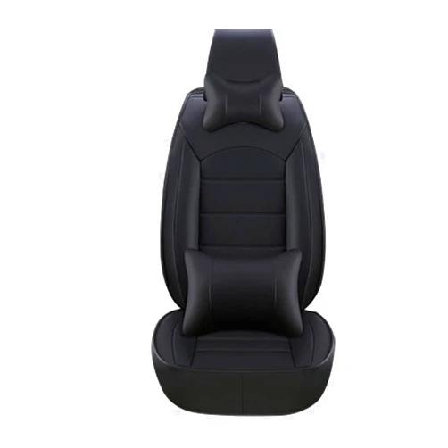 Gullivery Car Seat Cover for 7Series NewEnergy 740le xdrive 5-Seats Protection Soft Waterproof Full Set PU Leather Car Front+Rear Seat Pads Black Luxury 9PCS