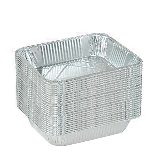 Tiger Chef 25-Pack 9 x 13 inch Deep Aluminum Foil Pans Disposable