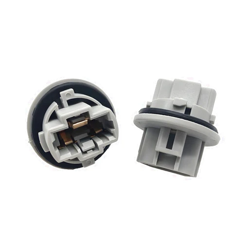 zipelo Front Turn Signal Light Bulb Plug Socket, 2 Pcs, Gray, Replacement OEM 90075-60060 Compatible with Many Vehicle Models