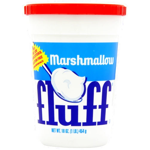 Marshmallow Vanilla Fluff Large Tub 454 g (Pack of 2)