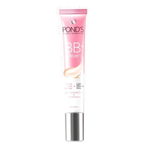 Generic P.OND'S Bb+ Cream For All Skin Types,Ivory Lightweight Natural Foundation,18G,For Even Skin Tone,With Vitamin Enriched Cream&Light Foundation,Spf 30 Pa++,Instant Spot Coverage,Pack Of 1