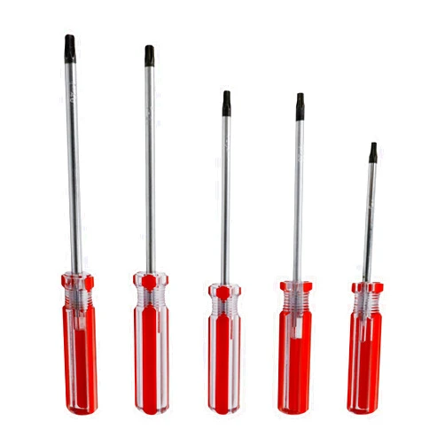 Antrader Magnetic Torx Driver Star Bit Screwdrivers,T15 T20 T25 T30 T40 Torx Screwdriver Set for Computer Repairing & Home Appliance,Pack of 5